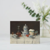 Stilleven met koffiezetten | Albert Anker Briefkaart (Staand voorkant)