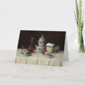 Stilleven met koffiezetten | Albert Anker Kaart (Voorkant)