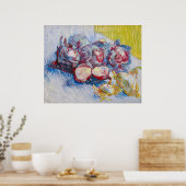 Stilleven met kool en uien van Van Gogh Poster (Keuken)