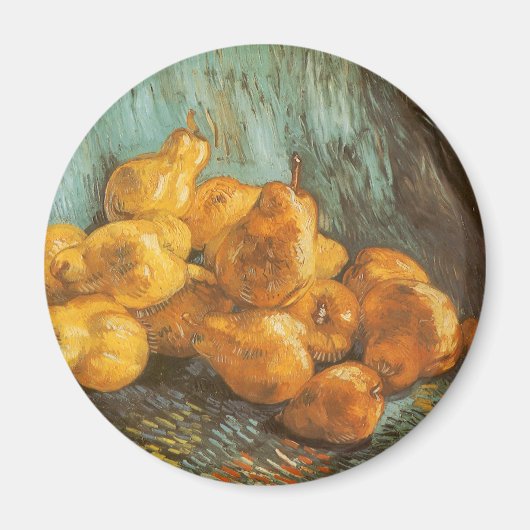 Stilleven met kweepeer van Vincent van Gogh Magneet (Voorkant)