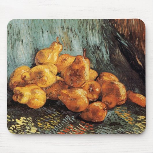 Stilleven met kweepeer van Vincent van Gogh Muismat (Voorkant)