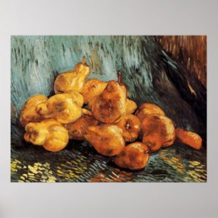 Stilleven met kweepeer van Vincent van Gogh Poster