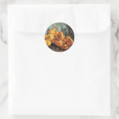 Stilleven met kweepeer van Vincent van Gogh Ronde Sticker (Tas)