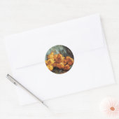 Stilleven met kweepeer van Vincent van Gogh Ronde Sticker (Envelop)