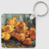 Stilleven met kweepeer van Vincent van Gogh Sleutelhanger (Achterkant)