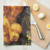 Stilleven met kweepeer van Vincent van Gogh Theedoek (Quarter Fold)