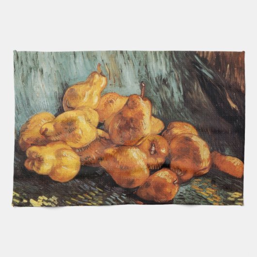 Stilleven met kweepeer van Vincent van Gogh Theedoek (Horizontaal)