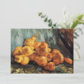 Stilleven met kweepeerappels van Vincent van Gogh (Staand voorkant)