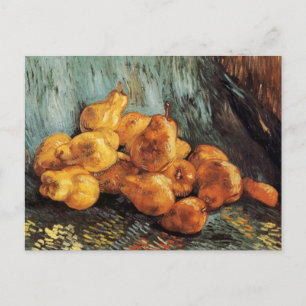 Stilleven met kweeperen door Vincent van Gogh Briefkaart
