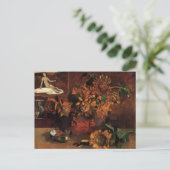 Stilleven met L'Esperance (Hoop) van Paul Gauguin Briefkaart (Staand voorkant)