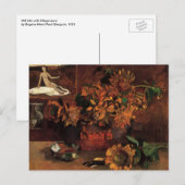 Stilleven met L'Esperance (Hoop) van Paul Gauguin Briefkaart (Voorkant / Achterkant)