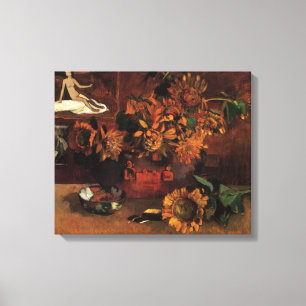 Stilleven met L'Esperance (Hoop) van Paul Gauguin Canvas Afdruk