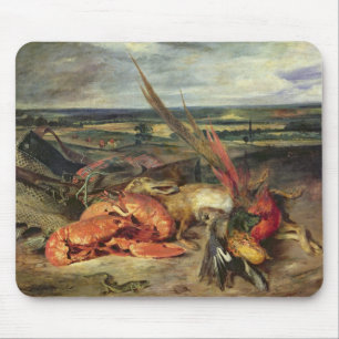 Stilleven met Lobsters, 1826-27 Muismat