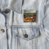 Stilleven met Lobsters, 1826-27 Vierkante Button 5,1 Cm (In situ)