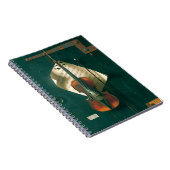 Stilleven met oude viool door William Michael Harn Notitieboek (Rechterzijde)