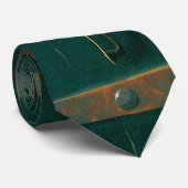 Stilleven met oude viool door William Michael Harn Stropdas (Opgerold)
