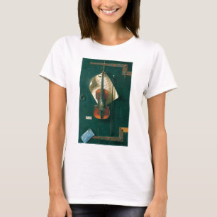 Stilleven met oude viool door William Michael Harn T-shirt
