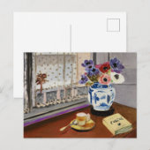 Stilleven met Pascals Pensées, Briefkaart (Voorkant / Achterkant)