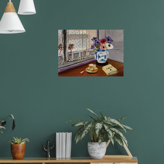 Stilleven met Pascals Pensees, Poster (Woonkamer 1)
