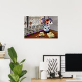 Stilleven met Pascals Pensées, Poster (Thuiskantoor)