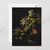  stilleven met passionbloemen briefkaart (Voorkant / Achterkant)