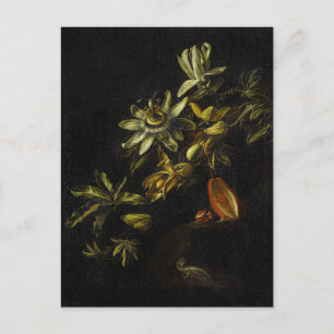 stilleven met passionbloemen briefkaart