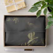  stilleven met passionbloemen op zwart tissuepapier (Geschenk)