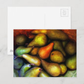 Stilleven met peren briefkaart (Voorkant / Achterkant)