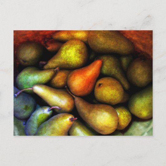 Stilleven met peren briefkaart (Voorkant)