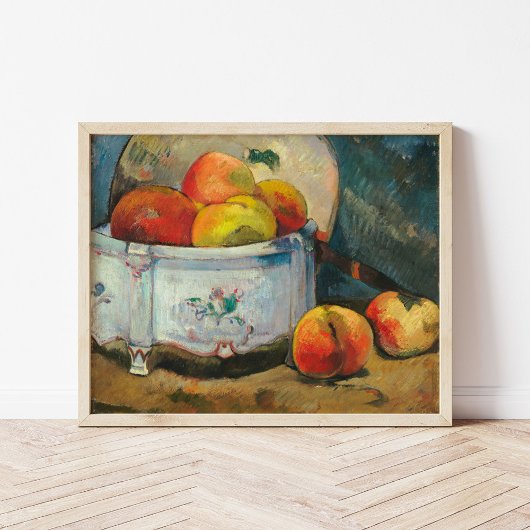 Stilleven met perziken | Paul Gauguin Poster