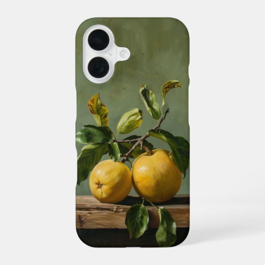 Stilleven met Quinces iPhone 16 Hoesje (Achterkant)