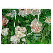 Stilleven met roze rozen door Vincent van Gogh Groot Cadeauzakje (Voorkant)