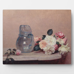 Stilleven met rozen, 1889 (olieverf op doek) fotoplaat