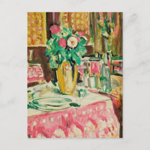Stilleven met Rozen   George Leslie Hunter Briefkaart