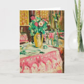 Stilleven met Rozen | George Leslie Hunter Kaart (Voorkant)