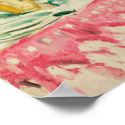 Stilleven met Rozen | George Leslie Hunter Poster (Hoek)