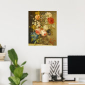 Stilleven met rozen, Ludovico Stern Poster (Thuiskantoor)