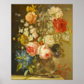 Stilleven met rozen, Ludovico Stern Poster (Voorkant)