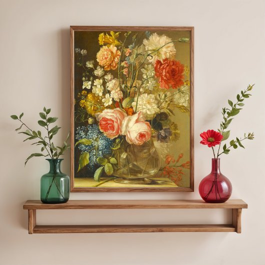Stilleven met rozen, Ludovico Stern Poster