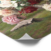 Stilleven met rozen poster (Hoek)