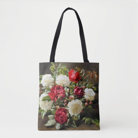 Stilleven met rozen van Anthonore Christensen Tote Bag (Voorkant)