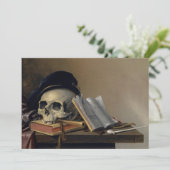 Stilleven met schedel | Harmen Steenwyck (Staand voorkant)