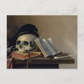 Stilleven met schedel | Harmen Steenwyck Briefkaart (Voorkant)