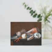 Stilleven met schelpen | Johann Jakob Dietzsch Briefkaart (Staand voorkant)