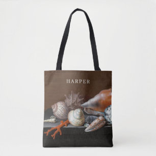 Stilleven met schelpen Johann Jakob Dietzsch Tote Bag