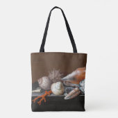 Stilleven met schelpen | Johann Jakob Dietzsch Tote Bag (Achterkant)