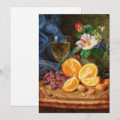 Stilleven met Sinaasappels | Josef Lauer (Voorkant / Achterkant)