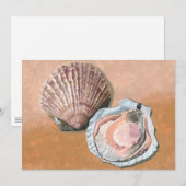 Stilleven met Sint-jakobsschelpen Kaart (Voorkant / Achterkant)