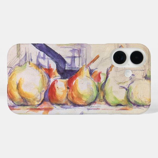 Stilleven met steelpan door Paul Cezanne Case-Mate iPhone Case (Achterkant (horizontaal))