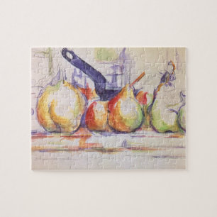 Stilleven met steelpan door Paul Cezanne Legpuzzel